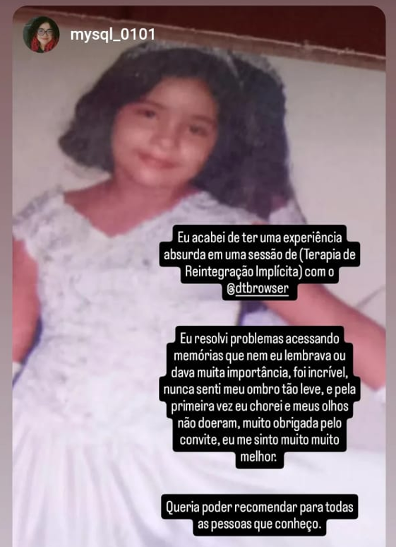 Depoimento de paciente 3