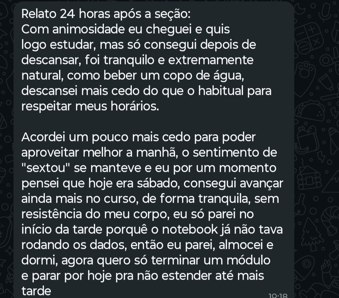 Depoimento de paciente 4