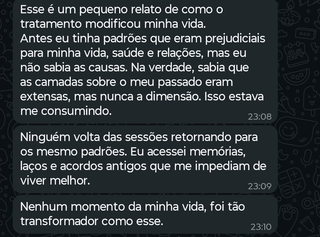 Depoimento de paciente 7