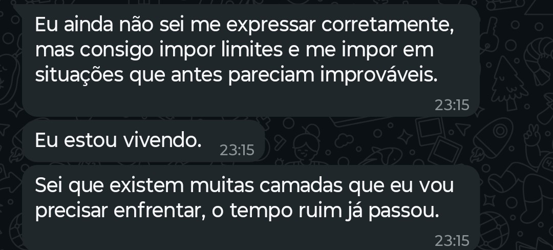Depoimento de paciente 8